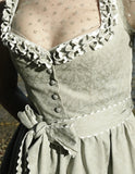 Bluse Flora Lindgrün