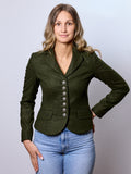 Lodenjacke Vroni in Oliv