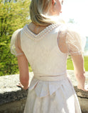 Bluse Flora Champagner