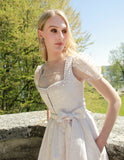 Bluse Flora Champagner