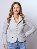 Dirndljacke Vroni in Hellgrau